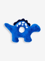 JoJo Maman Bébé Sammy Stegosaurus Soft Rattle - Image 1 of 2