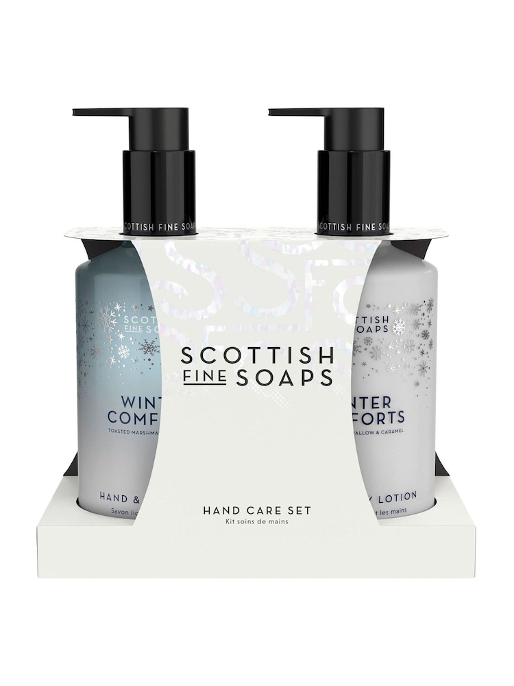Scottish Fine Soaps Hand Care Set 2 x 300ml - Image 1 of 1 Scottish Fine Soaps Hand Care Set 2 x 300ml - Image 1 of 1