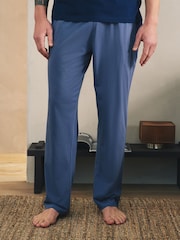 Azul marino - Conjunto de pijama de punto de manga corta de Hokusai - Imagen 3 de 6