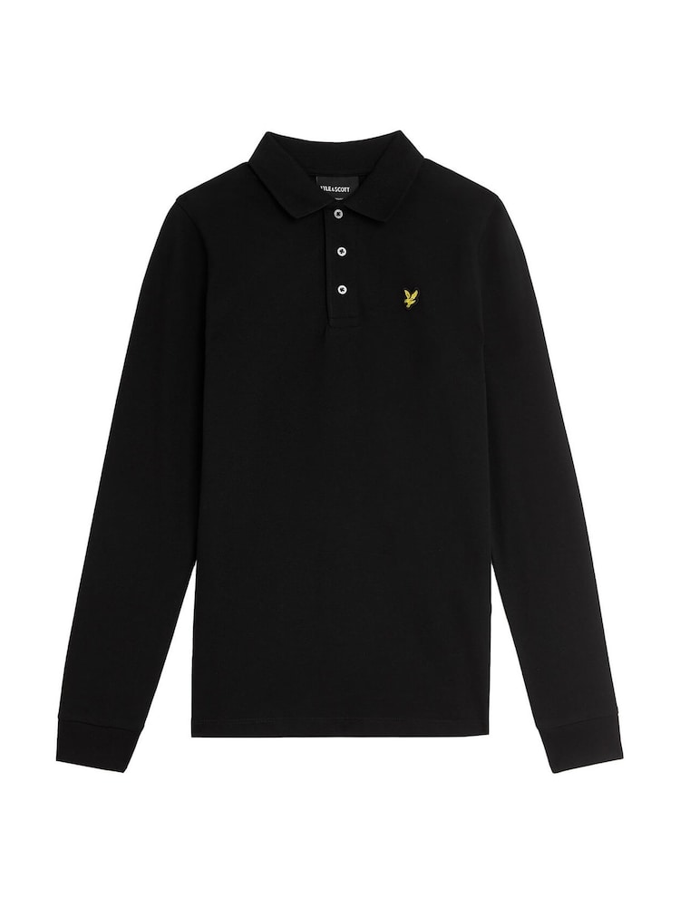 „Lyle & Scott“ ilgomis rankovėmis polo marškinėliai - 1 paveikslėlis iš 4