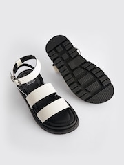 Weiß - Forever Comfort® Sandalen mit Knöchelriemen - Bild 5 von 8