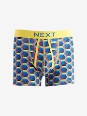 Blau/Rosa, Geo - 8er-Pack - Boxershorts mit A-Front, 4er-Pack - Bild 8 von 10