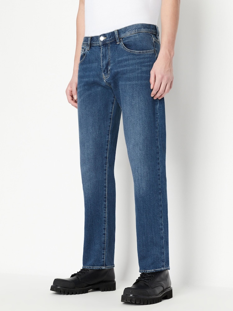 Armani Exchange Straight Fit Mens J16 Jeans - Image 1 of 5