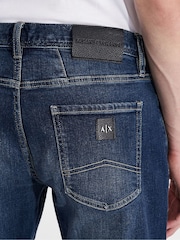 Armani Exchange Straight Fit Mens J16 Jeans - Image 4 of 5
