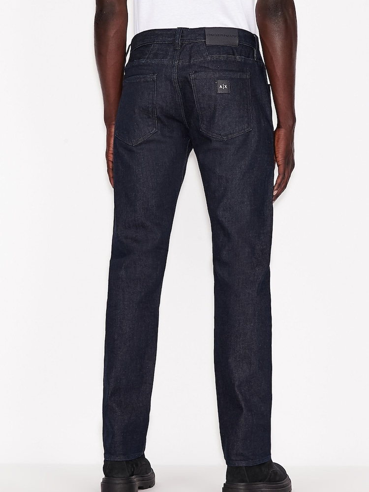 Armani Exchange Slim Fit Denim Rinse Wash J13 Jeans - Image 2 of 5 Armani Exchange Slim Fit Denim Rinse Wash J13 Jeans - Image 2 of 5
