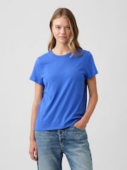 Gap Blue Favourite Crew Neck Short Sleeve T-Shirt - Image 1 of 5