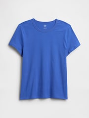Gap Blue Favourite Crew Neck Short Sleeve T-Shirt - Image 5 of 5