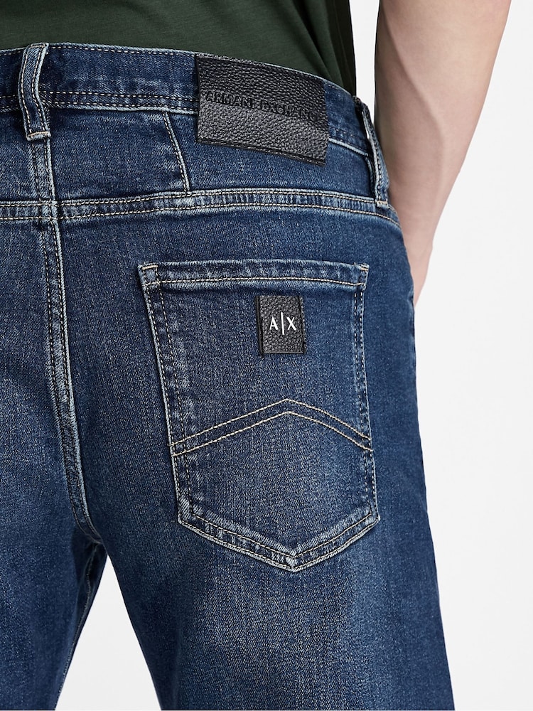 Armani джинсы узкого кроя с уплотнителями Armani Exchange J13 - Изображение 3 из 3