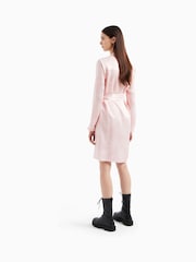 Armani Exchange Pink Shirt Dress - Image 2 of 7