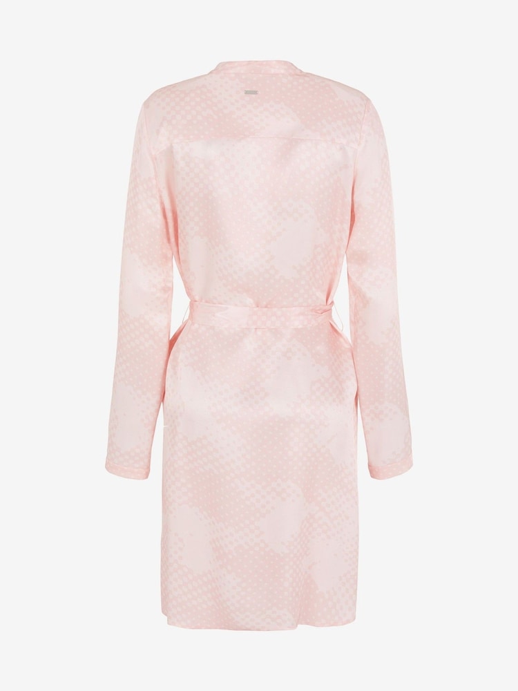 Armani Exchange Pink Shirt Dress - Image 7 of 7
