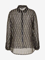 Armani Exchange Fleck Black Shirt - Image 6 of 6