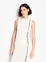 Armani Exchange Cream Knitted Vest - Image 2 of 6
