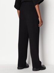 Armani Exchange Wide Leg Black Trousers - Image 2 of 6