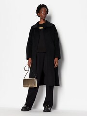 Armani Exchange Wide Leg Black Trousers - Image 3 of 6