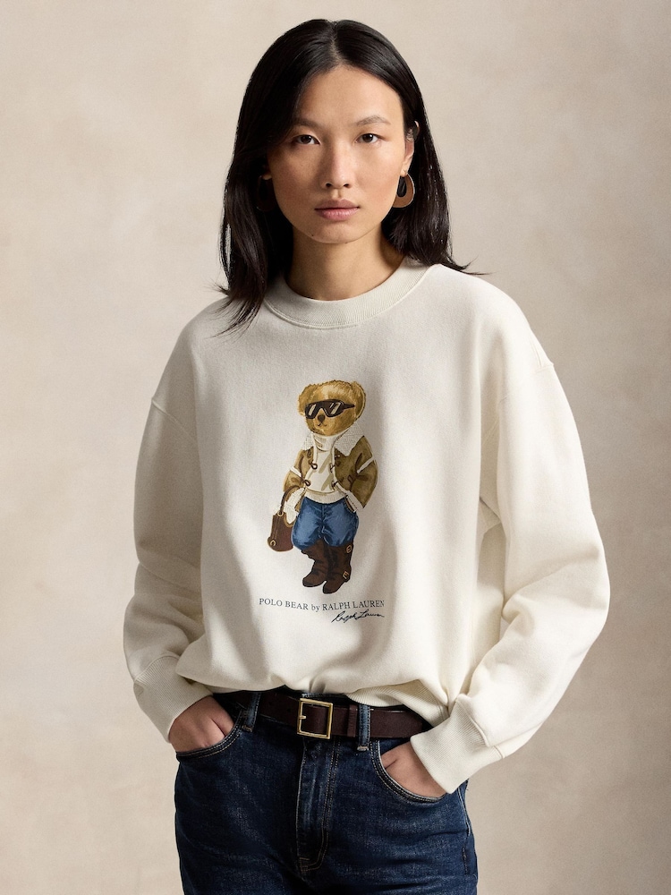 Polo Ralph Lauren αρκούδα πλεκτό φούτερ - Εικόνα 1 από 5