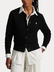 Polo Ralph Lauren Black Knit Sweater Cardigan - Image 9 of 9
