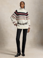 Polo Ralph Lauren Cream Fairisle Sweater - Image 3 of 4