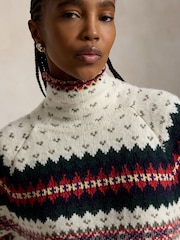 Polo Ralph Lauren Cream Fairisle Sweater - Image 4 of 4