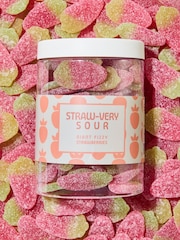 Sweet Me Keep Me Giant Fizzy Strawberries 750g Sweet Jar - Image 2 of 5