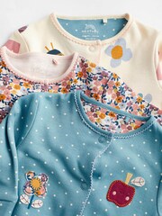 Modrozelena modra - Otroška oblačila za spanje Character 3 Pack (0-2yrs) - Slika 4 iz 9