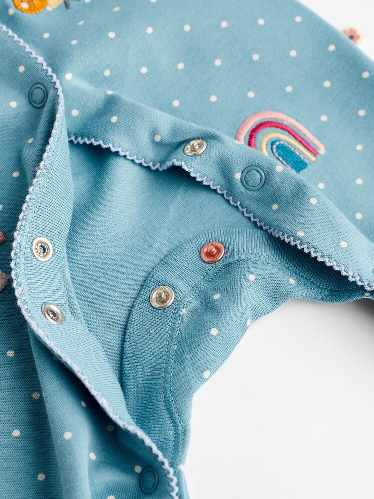 Bleu de sarcelle - Combinaisons de nuit Baby Character 3 Pack (0-2ans) - Image 6 of 9