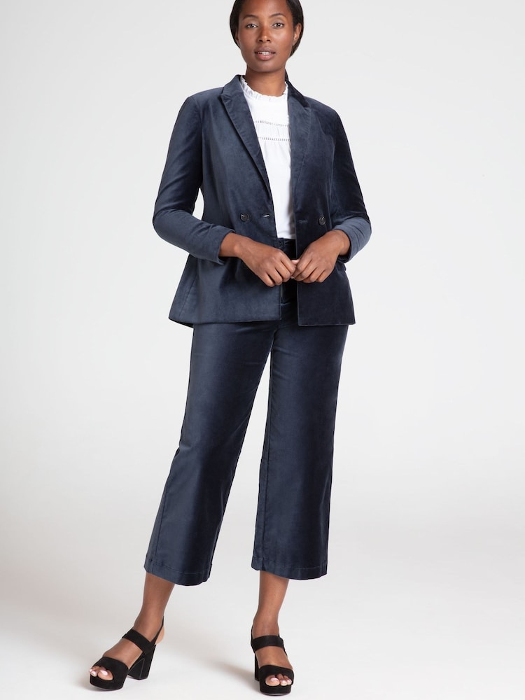 Thought Blue Elena Organic Cotton Velvet Trousers - Image 1 of 5