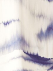 Marineblau/Weiss/Knüpfbatik - Kurzes Pyjama-Set aus Viskose mit Trägertop - Bild 11 von 11