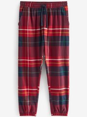 Red Check Matching Family Womens Christmas Cotton Pyjamas - Image 7 of 8
