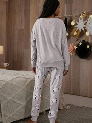 Grey Sheep Matching Family Womens Jersey Pyjamas - Image 2 of 4