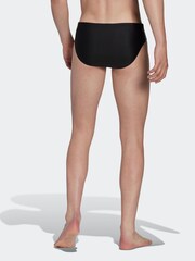 adidas Black Classic 3-Stripes Swim Boxers - Image 2 of 6