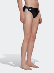adidas Black Classic 3-Stripes Swim Boxers - Image 3 of 6