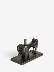 Black Vintage Sewing Machine Ornament - Image 3 of 4