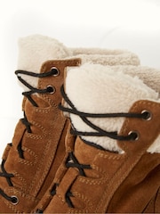 FatFace Brown Tory Apron Ankle Heel Boots - Image 4 of 4