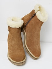 FatFace Brown Callie Suede Ankle Boots - Image 2 of 3