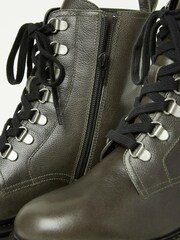 FatFace Green Aureilia Ankle Hiker Boots - Image 4 of 5