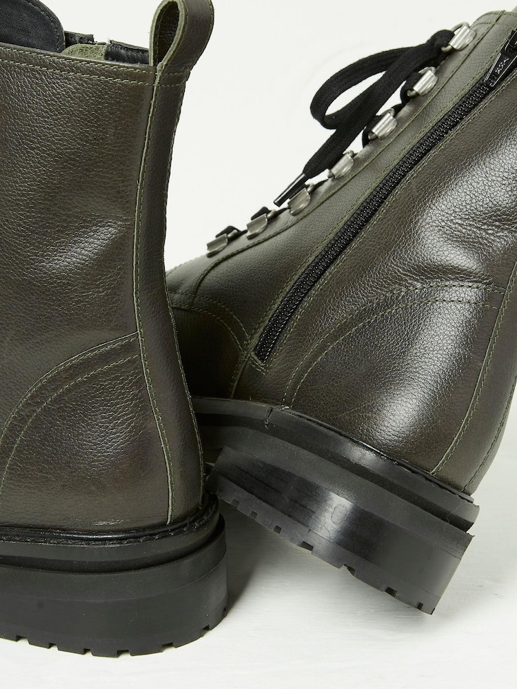 FatFace Green Aureilia Ankle Hiker Boots - Image 5 of 5