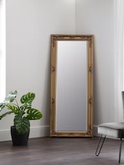 Julian Bowen Gold Palais Lean-To Dress Mirror - Image 1 of 3