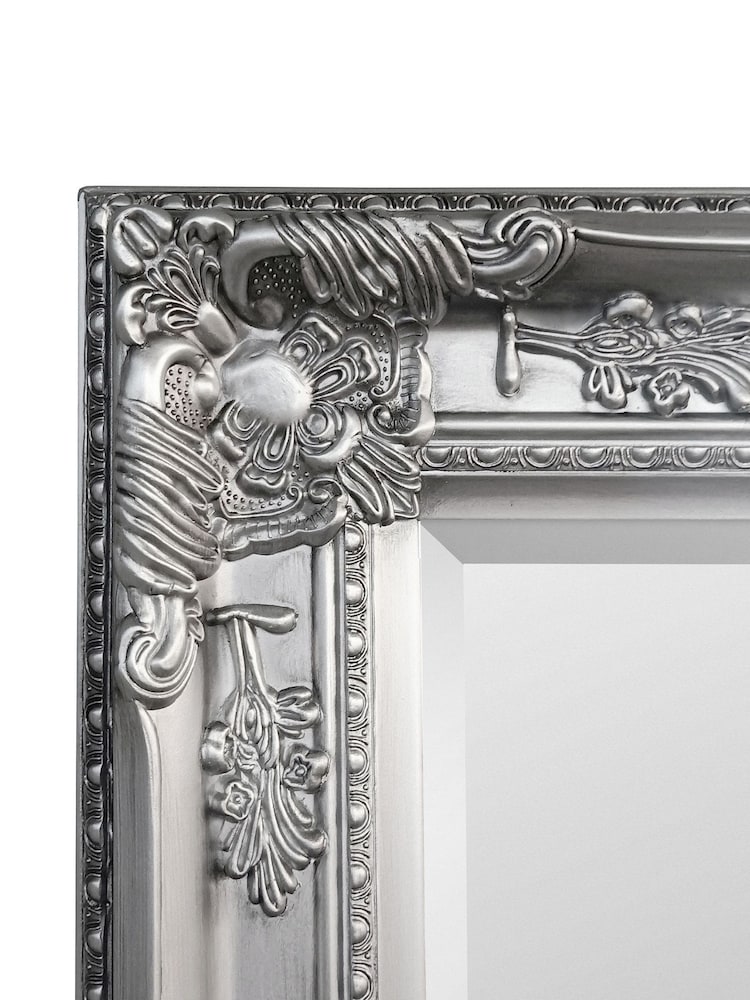 Julian Bowen Pewter Grey Palais Lean-To Dress Mirror - Image 3 of 3
