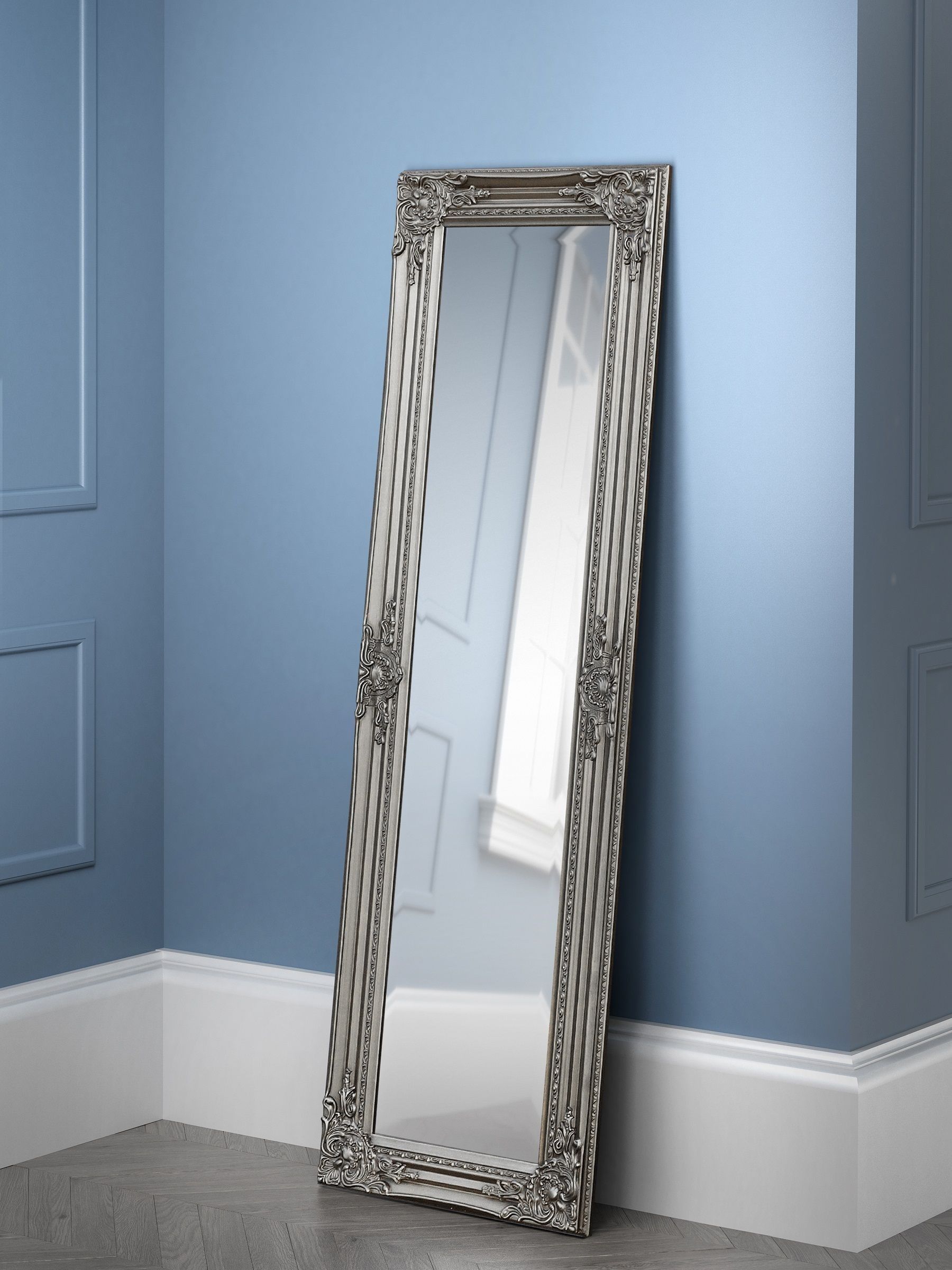 Julian Bowen Unisex Silver Palais Dressing Mirror In Small - Image 8