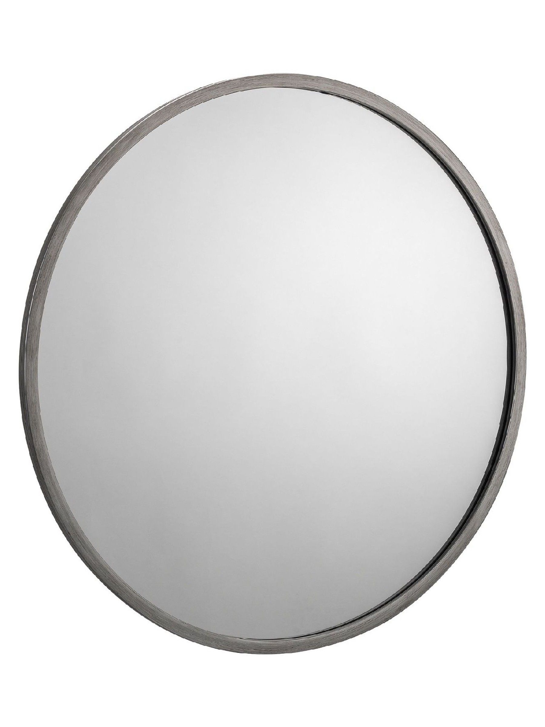 Julian Bowen Octave Round Pewter Wall Mirror - 80cm Diameter - Image 7