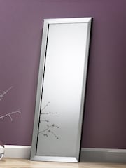 Julian Bowen Silver Soprano Lean-To Dress Mirror - Image 1 of 3