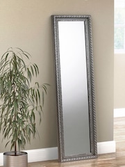 Julian Bowen Pewter Grey Allegro Dress Mirror - Image 1 of 2
