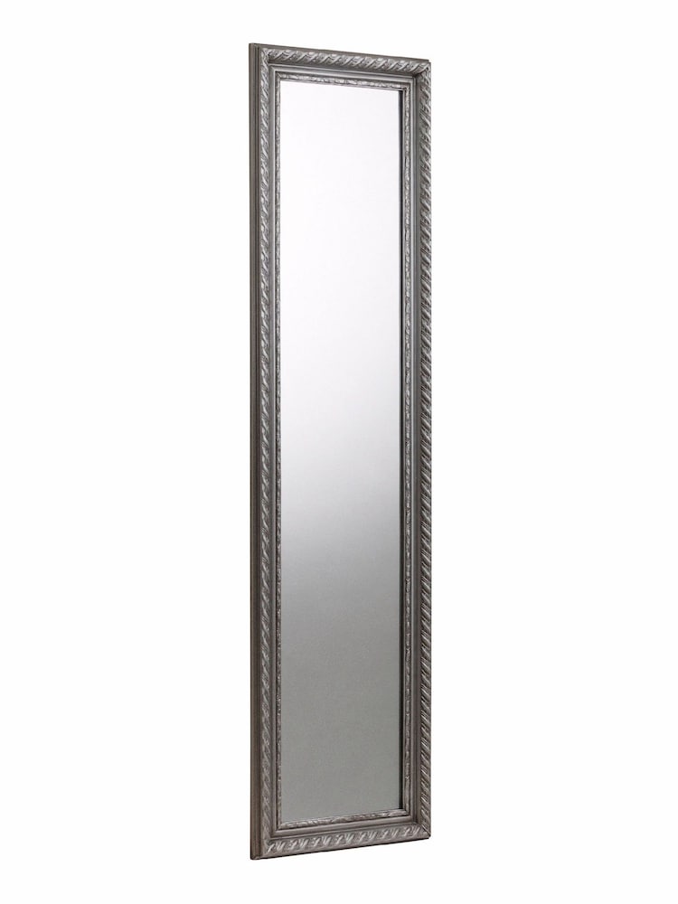Julian Bowen Pewter Grey Allegro Dress Mirror - Image 2 of 2