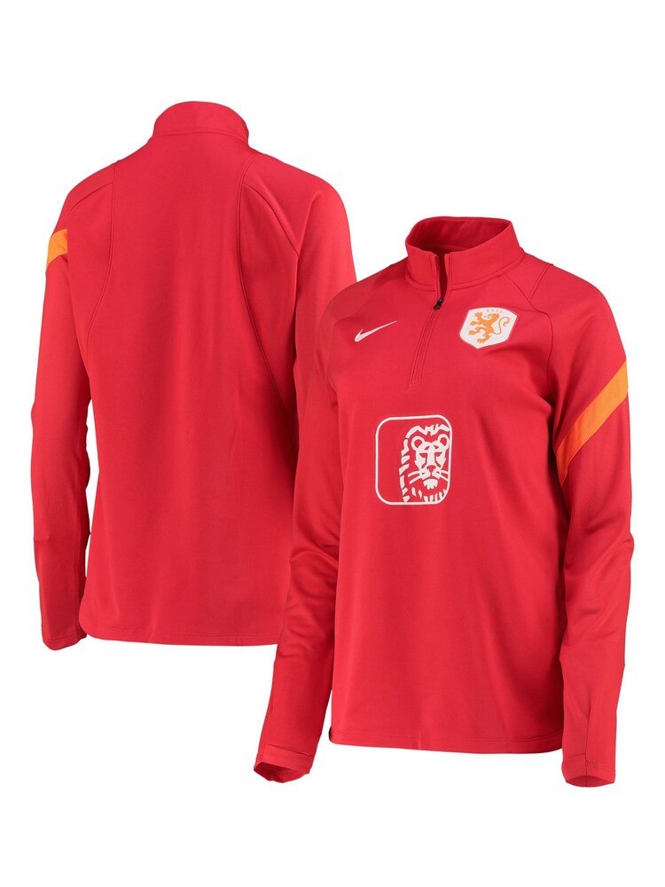 Nike Red Netherlands Drill Top Womens - Image 1 of 3 Nike Red Netherlands Drill Top Womens - Image 1 of 3