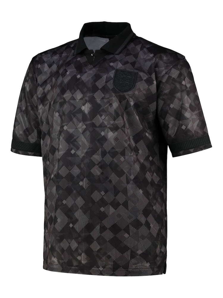 Score Draw England 1990 Black-Out Shirt - Image 2 of 3