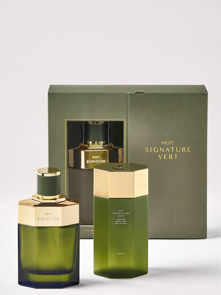 Signature Vert 100ml Eau De Parfum and 200ml Body Wash Gift Set - Image 1 of 3