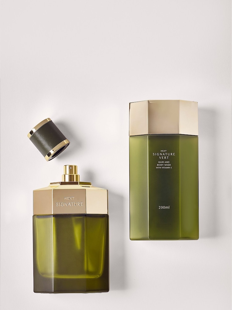 Signature Vert 100ml Eau De Parfum and 200ml Body Wash Gift Set - Image 2 of 3