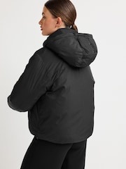 Black Short Padded Jacket - Image 4 of 6