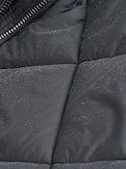 Black Quilted Lightweight Hooded Jacket - Image 6 of 6