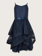Monsoon Blue Sienna Ruffle Prom Dress - Image 1 of 3